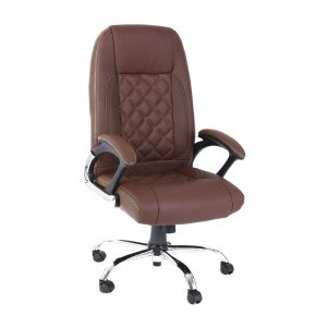 Barna gurlós irodai szék